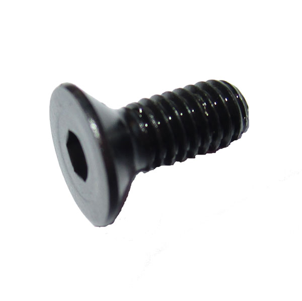 100 Inbus Senkkopfschrauben ISO 10642 8.8 schwarz M6x16
